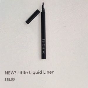 Wingme Cosmetics Little Liquid Liner - Black NEW BNIB